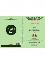 Cover for INTERNATIONAL E-CONFERENCE ON FRONTIERS OF ENERGY EFFICIENT MATERIALS AND DEVICES (ICEEMD-2021)