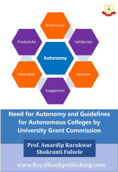 Cover for Need for Autonomy and Guidelines for Autonomous Colleges by University Grant Commission