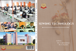 Cover for SEWING TECHNOLOGY