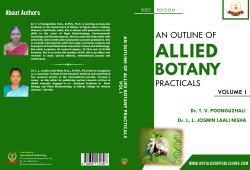 Cover for AN OUTLINE OF ALLIED BOTANY PRACTICALS VOL I