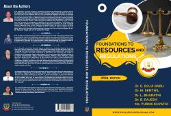 Cover for FOUNDATIONS TO RESOURCES AND REGULATIONS